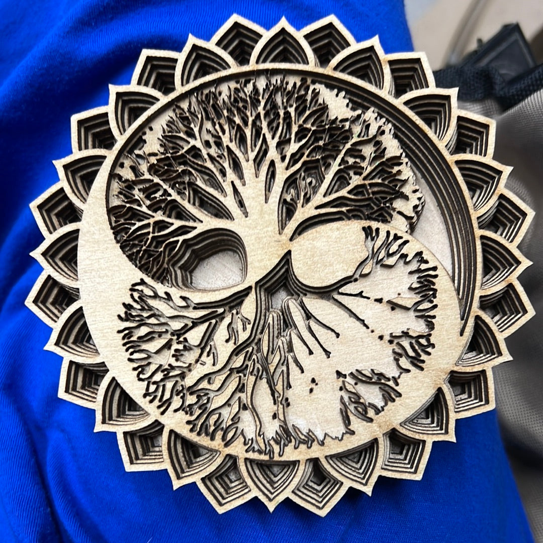 Layered Tree of Life around