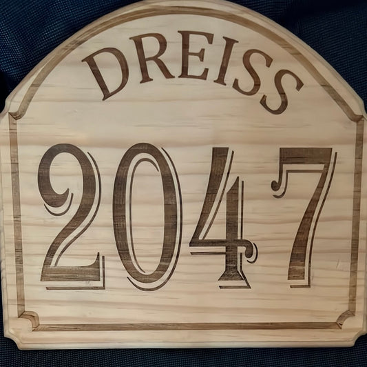 Address Sign